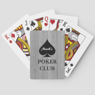 Benutzerdefinierte Poker-Spielkarten mit Pik-Farbe Spielkarten