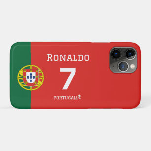 Benutzerdefinierte Portugal-Fußballflaggen-Hülle - Case-Mate iPhone Hülle