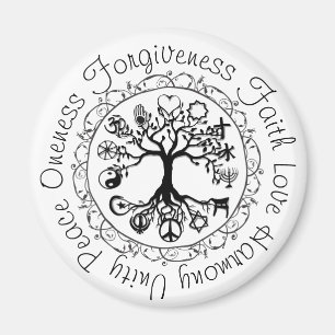 Benutzerdefinierte positive Wörter Magnet