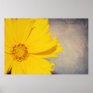 Benutzerdefinierte Postings Fine Art Print Yellow Poster