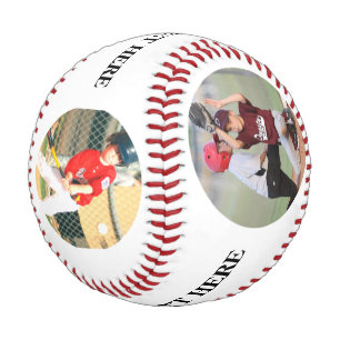 Benutzerdefinierte Print-Werbebasen mit Ihrem Foto Baseball