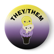 Benutzerdefinierte Pronomen - LGBTQ+, nicht binäre