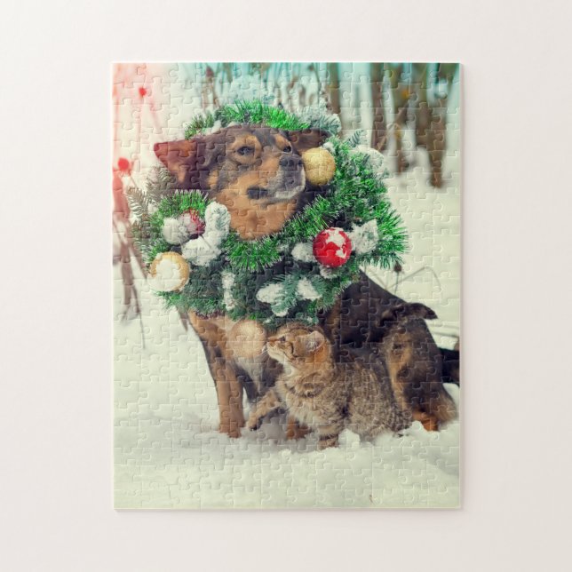 Benutzerdefinierte Puzzlevorlage für Personalisier (Vertikal)