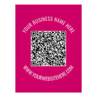 Benutzerdefinierte QR-Code Scan-Info Text und Farb