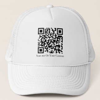 Benutzerdefinierte QR - Hinzufügen von QR und Cont Truckerkappe