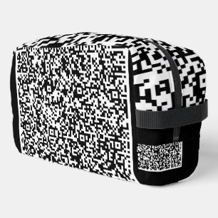 Benutzerdefinierte QR-Scan-Info Farbe auswählen Waschbeutel