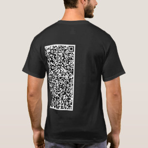 Benutzerdefinierte QR-Scan-Informationen Personali T-Shirt