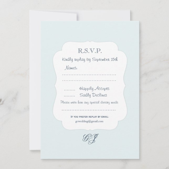 Benutzerdefinierte Replay-Karte Einladung (Vorderseite)