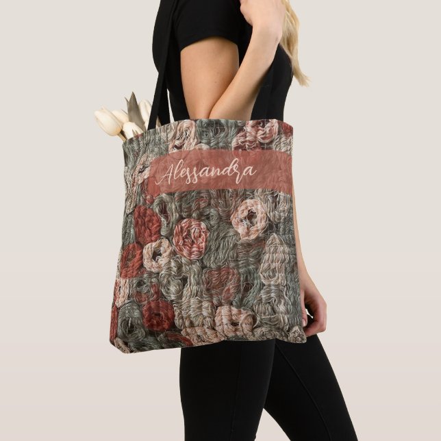 Benutzerdefinierte Retro-Boho-Braun-Terrakotta-Max Tasche (Von Nahem)