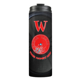 Benutzerdefinierte Retro-Vinyl-Schallplatte Thermosbecher