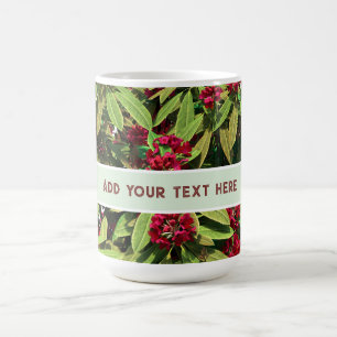 Benutzerdefinierte Rhododendron-Blüte Kaffeetasse