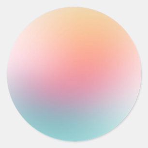 Benutzerdefinierte rosa blaue, Lila gelbe Blindvor Runder Aufkleber