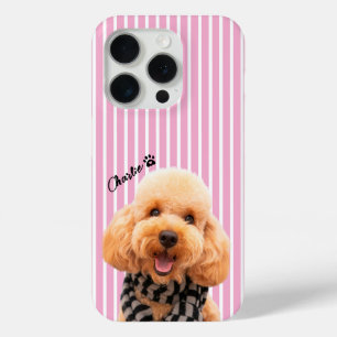 Benutzerdefinierte rosa gestreifte Handyhülle mit Case-Mate iPhone Hülle