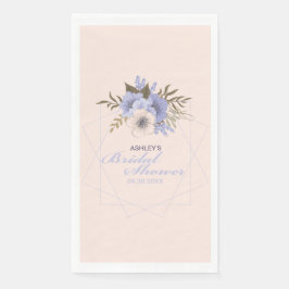 Benutzerdefinierte Rose für Violet Pastel Serviette