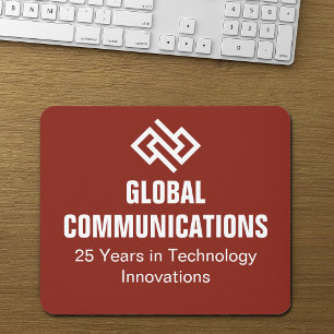 Benutzerdefinierte rote Cyber-Technologie-Computer Mousepad