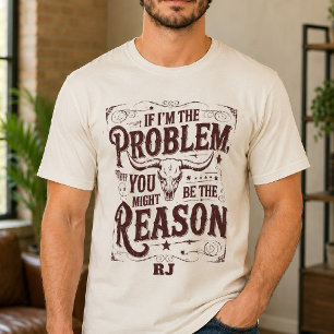 Benutzerdefinierte sarkastische Country-Western-Fu T-Shirt