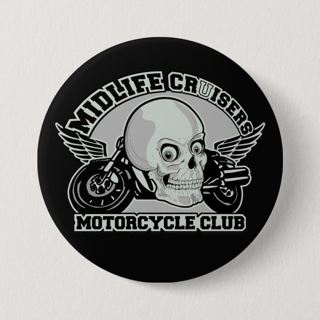 benutzerdefinierte Schaltfläche "Midlife Cruisers  Button (Vorderseite)