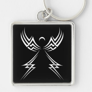 benutzerdefinierte Schlüsselkette für Tribal Angel Schlüsselanhänger