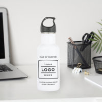 Benutzerdefinierte Schwarz-Business-Logos - Weiß