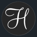 Benutzerdefinierte Siegel für die Einladung von Ho Runder Aufkleber<br><div class="desc">Aufkleber für Einladungen von Einladungen für Einladungen für benutzerdefinierte Einladungskarten</div>