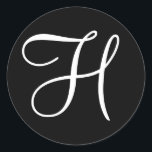 Benutzerdefinierte Siegel für die Einladung von Ho Runder Aufkleber<br><div class="desc">Aufkleber für Einladungen von Einladungen für Einladungen für benutzerdefinierte Einladungskarten</div>