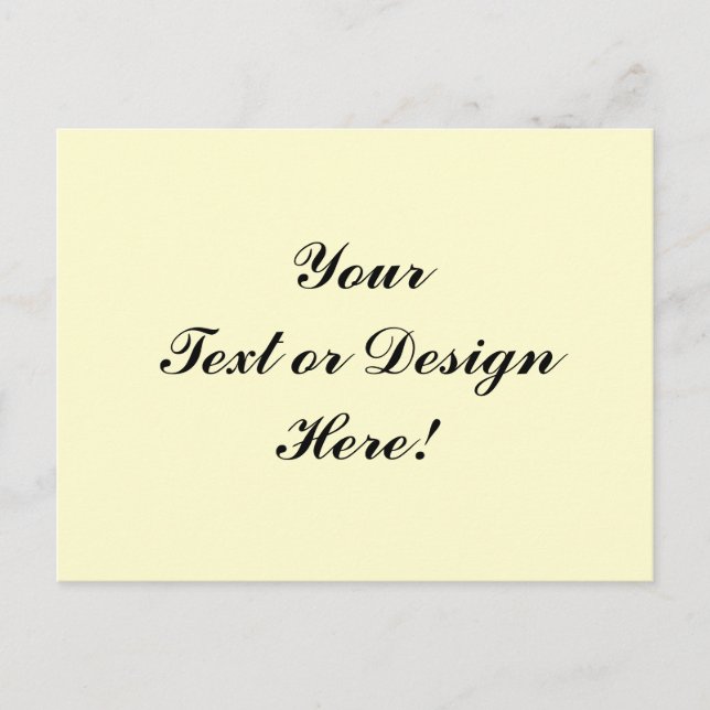 Benutzerdefinierte Signatur Matte Postcard - Sleek Postkarte (Vorderseite)