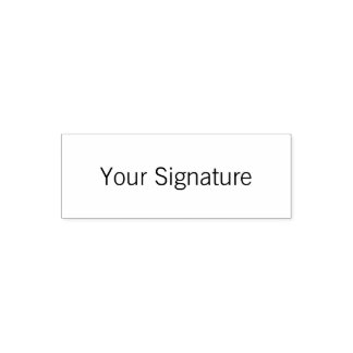 benutzerdefinierte Signatur Selbstfärber Stempel