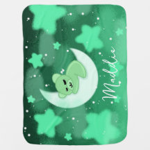 Benutzerdefinierte Sleeping Bear Babydecke