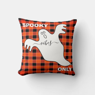 Benutzerdefinierte SPOOKY VIBES ONLY Geist Herbst  Kissen