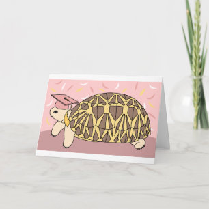 Benutzerdefinierte Star Tortoise Abschluss Card 3 Karte