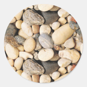 Benutzerdefinierte Stones Blank Trendy Elegant Tem Runder Aufkleber