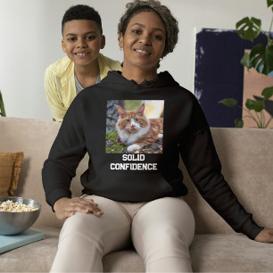 Benutzerdefinierte süße Maine Coon Katze auf schwa Hoodie