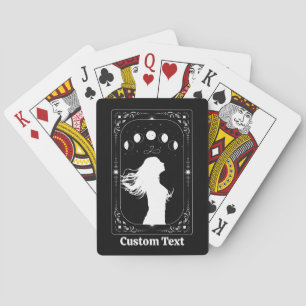 Benutzerdefinierte Tarot-Hochzeitsbrautjungfer-Bra Spielkarten