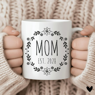 Benutzerdefinierte Tasse der Minimalistischen Mama