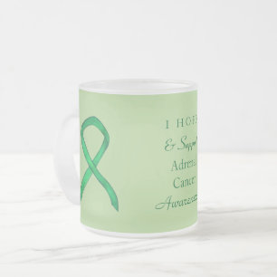 Benutzerdefinierte Tasse des grünen Bewusstseins f