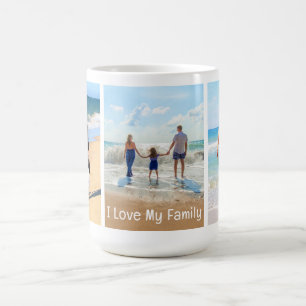 Benutzerdefinierte Tasse für die FotoCollage mit T