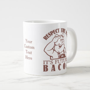 benutzerdefinierte Tasse von SCHWEIN ZU BACON