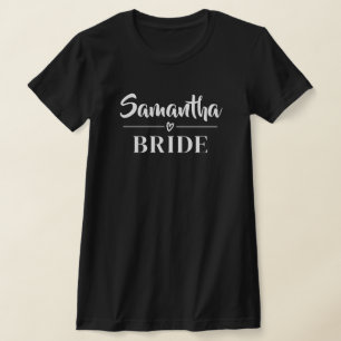 Benutzerdefinierte Team-Braut-T-Shirts, Bacheloret T-Shirt