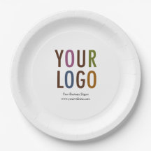 Benutzerdefinierte Teller mit Personalisiertem Log