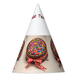 Benutzerdefinierte "Text hinzufügen" Cake Candy Im Partyhütchen