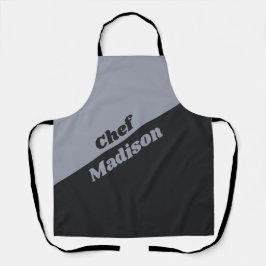 Benutzerdefinierte Text-Koch-Schürze Schürze
