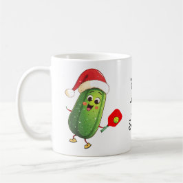 Benutzerdefinierte Text-Kundgebung von Santa Pickl Kaffeetasse