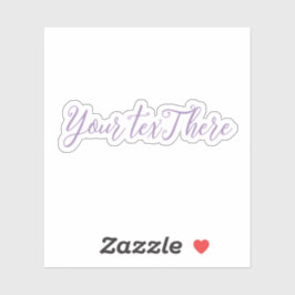 Benutzerdefinierte Text-Vinyl-Decals - Erstellen S Aufkleber