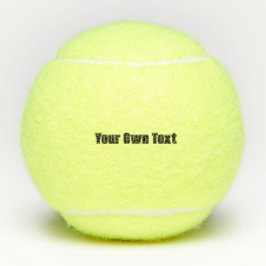 Benutzerdefinierte Texterfahrung Ihres eigenen Spi Tennisbälle