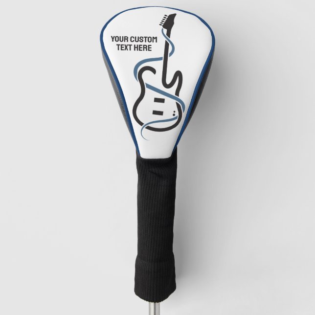 Benutzerdefinierte Textsymbole Golf Headcover (Vorderseite)