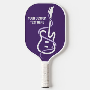 Benutzerdefinierte Textsymbole Pickleball Schläger
