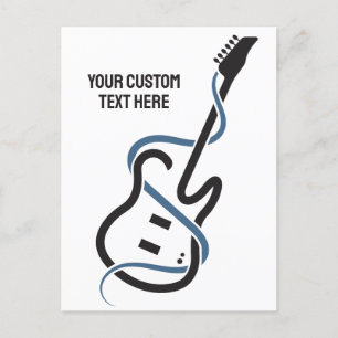 Benutzerdefinierte Textsymbole Postkarte