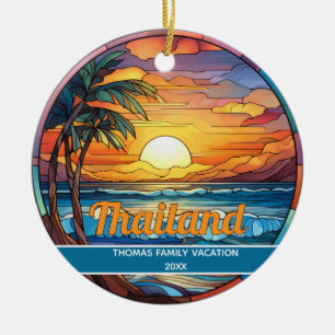 Benutzerdefinierte Thailand Strand Keramik Ornament