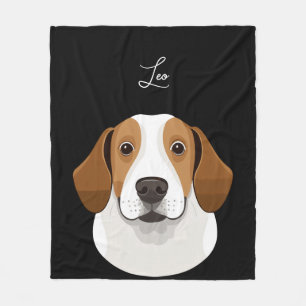 Benutzerdefinierte Tier-Fotodecke, Personalisierte Fleecedecke