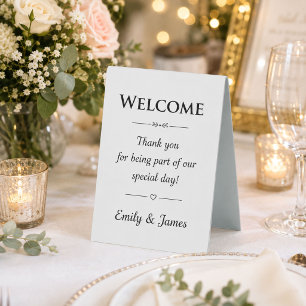 Benutzerdefinierte Tischschilder Hochzeit & Part Tischaufsteller